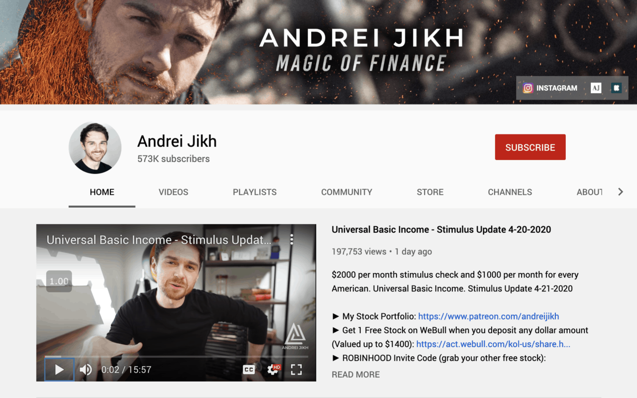 how to get more views on youtube andrei jikh